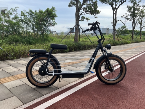 Bluetooth Electric scooter with phone holder usb charger